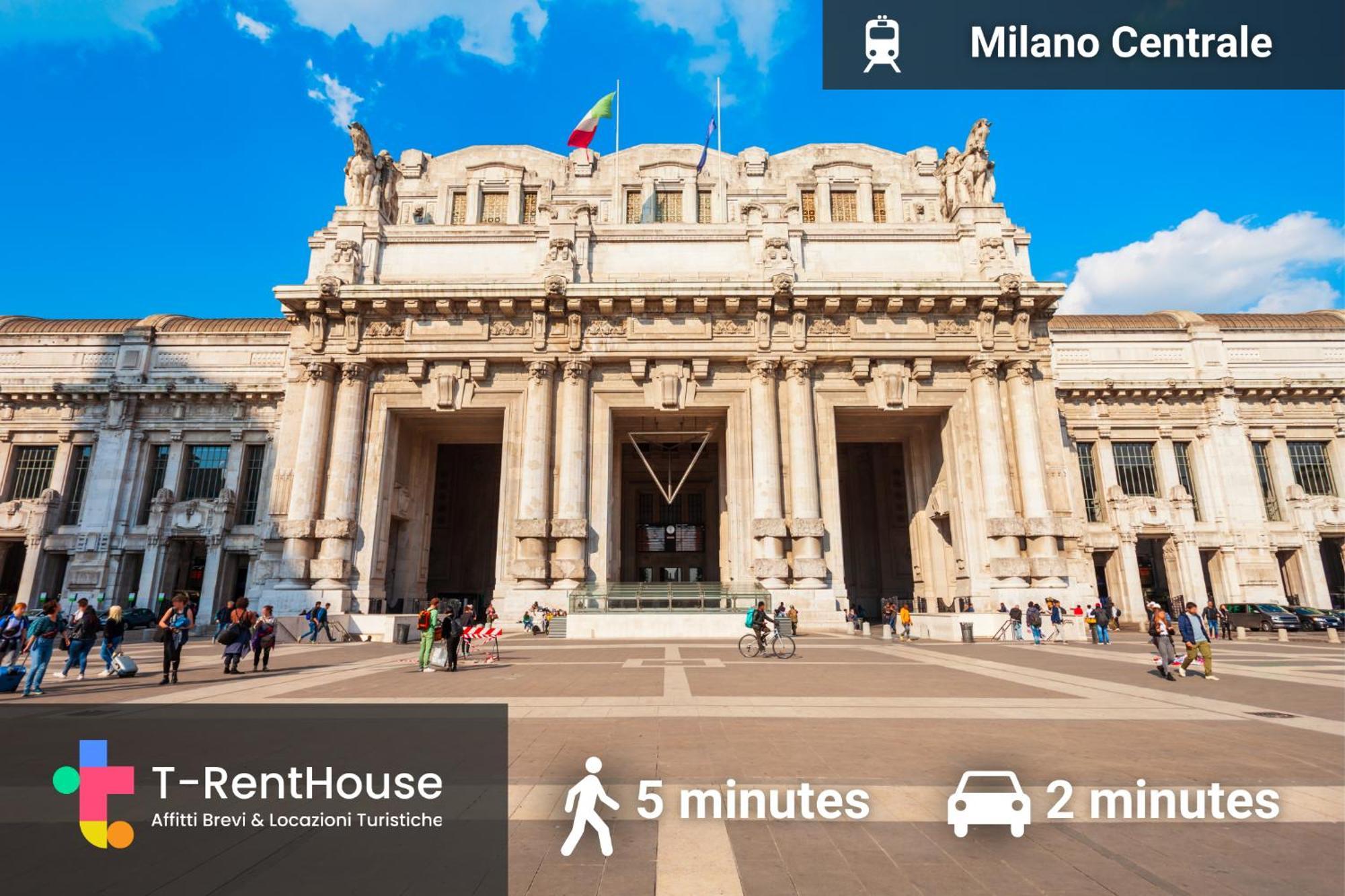 Central Station 10 Min Duomo - L'Oasi Urbana Milano Dış mekan fotoğraf